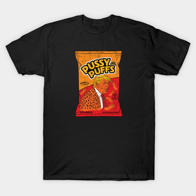 Pussy Puffs Just Grab Em’ T-Shirt by GoodnRich MoreLife